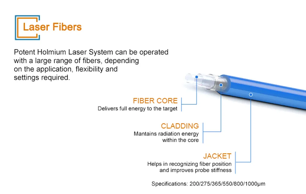 90W Urology Medical Holmium Laser for Polypus Resection