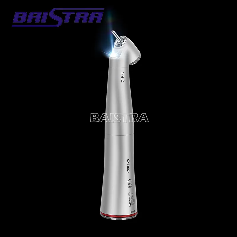 Azdent Fiber Optic 1: 4.2 Increasing Contra Angle Handpiece Dental Handpiece