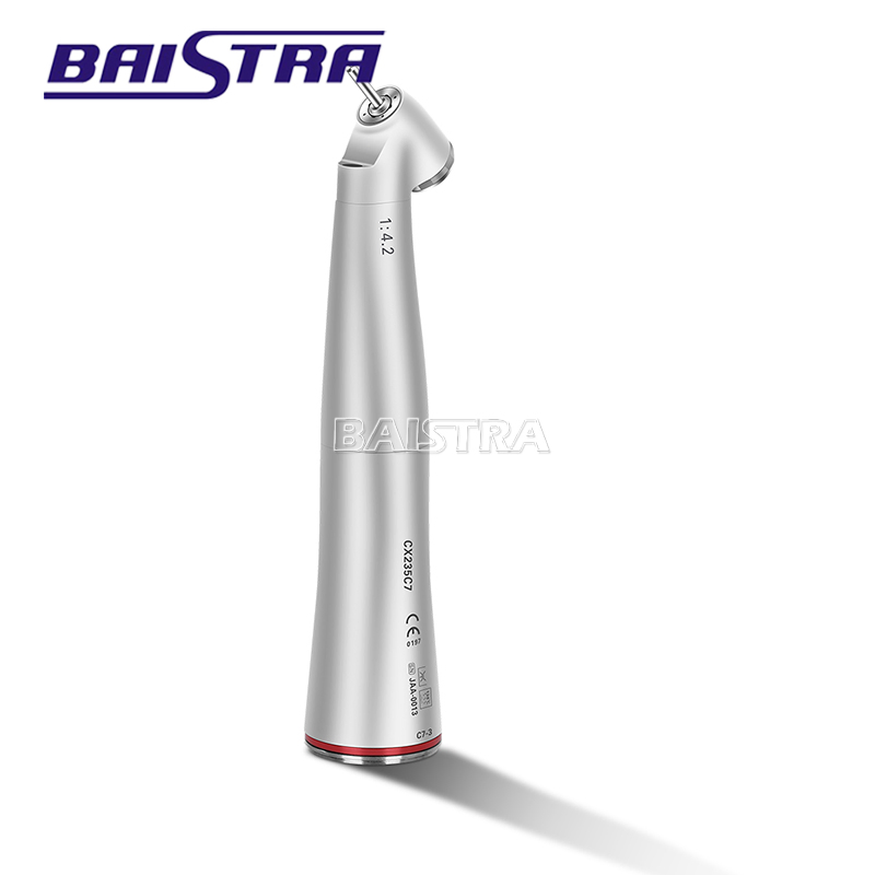 Azdent Fiber Optic 1: 4.2 Increasing Contra Angle Handpiece Dental Handpiece