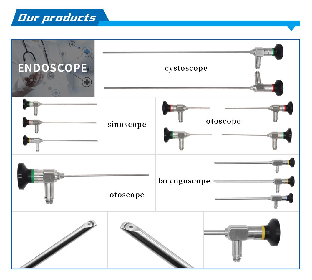 Best Sales Popular Forceps Cystoscope 30 Degree Rigid Endoscope Diameter 4mm Surgical Instruments Manufacturer China