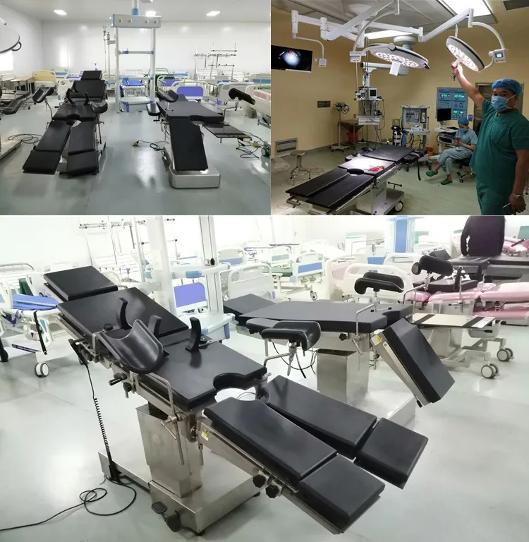 Bpm-Mt301 Medical Multifunction Obstetric Orthopedic Gynecological Surgical Hydraulic Operation Theatre Manual Operating Table