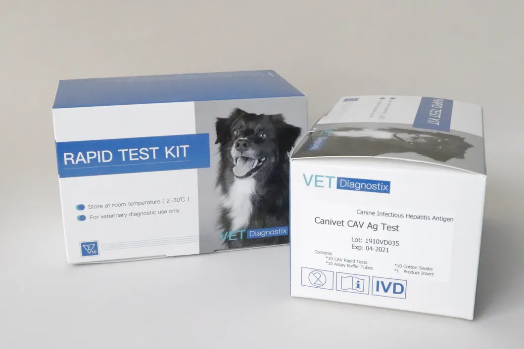 Canine Adenovirus Antigen Rapid Diagnostic Test Kit