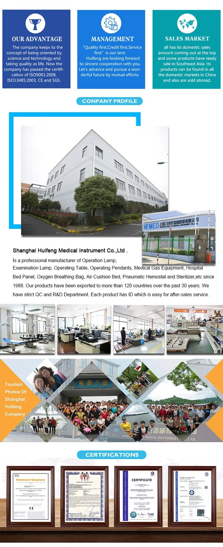 Ce Approved Medical Hanging Lamp with Ce