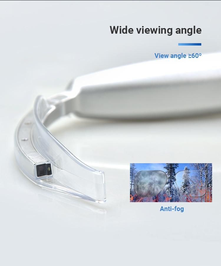CE FDA Anti Fog Disposable Video Laryngoscope with Plastic Blade for Hospital