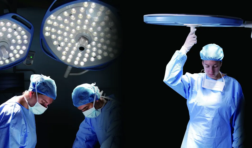 Ce&ISO Approved Operation Room Double Arm LED Surgical Light