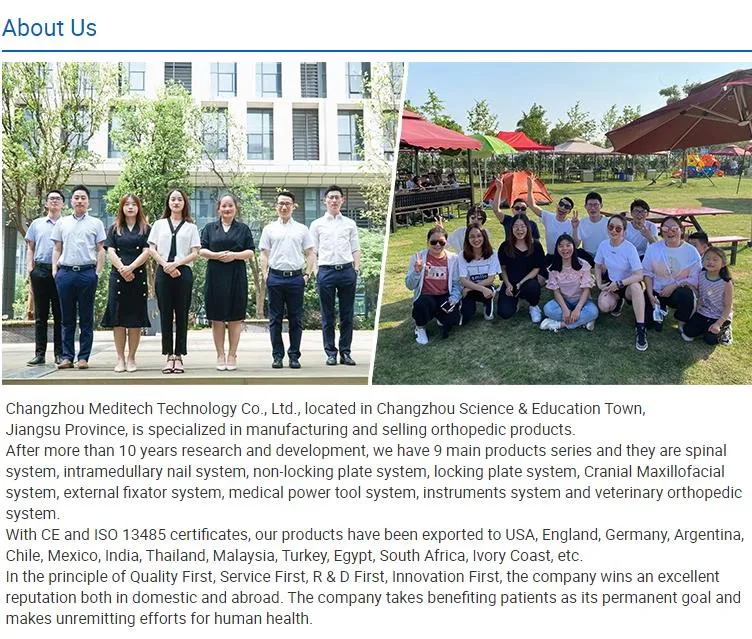 CE&ISO Certificated Orthopedic Surgical Instruments Hip Joint Traction External Fixator for Fracture Surgery