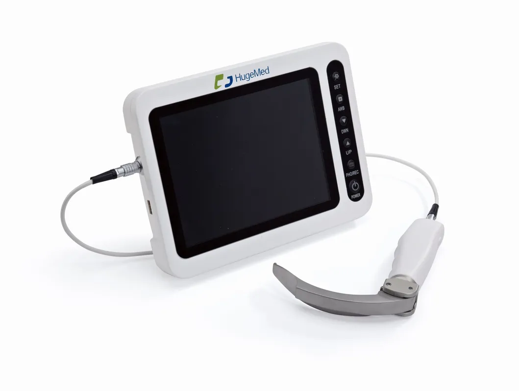 Ce Us FDA Hugemed Reusable Medical Video Endoscope Helpful for Intubation in ICU