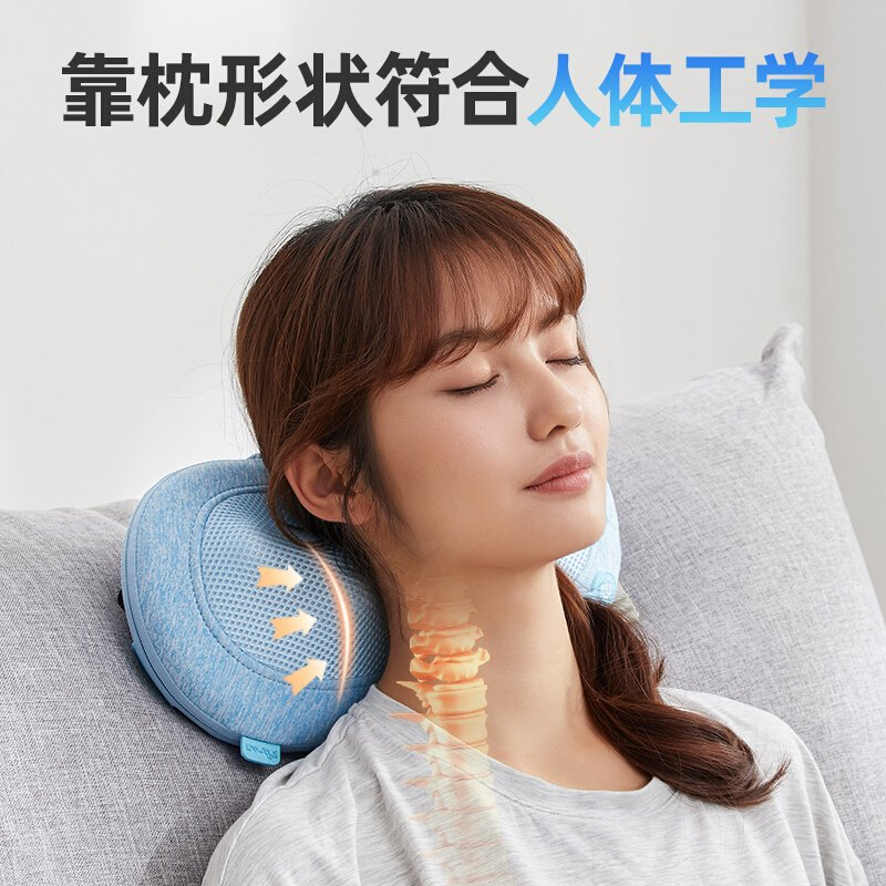 Cervical Massager Waist Massager Massage Pillow Shoulder and Neck Massager Whole Body Spine Back Lumbar Massage Kneading Cushion