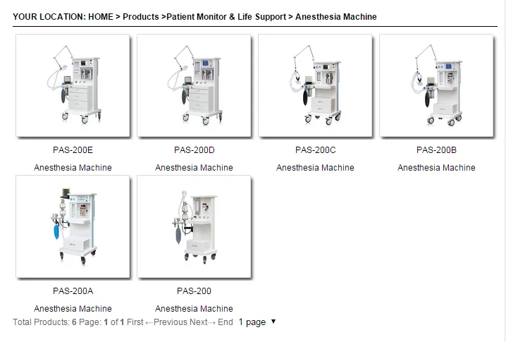 Cheap Medical Equipment Anaesthesia Machine