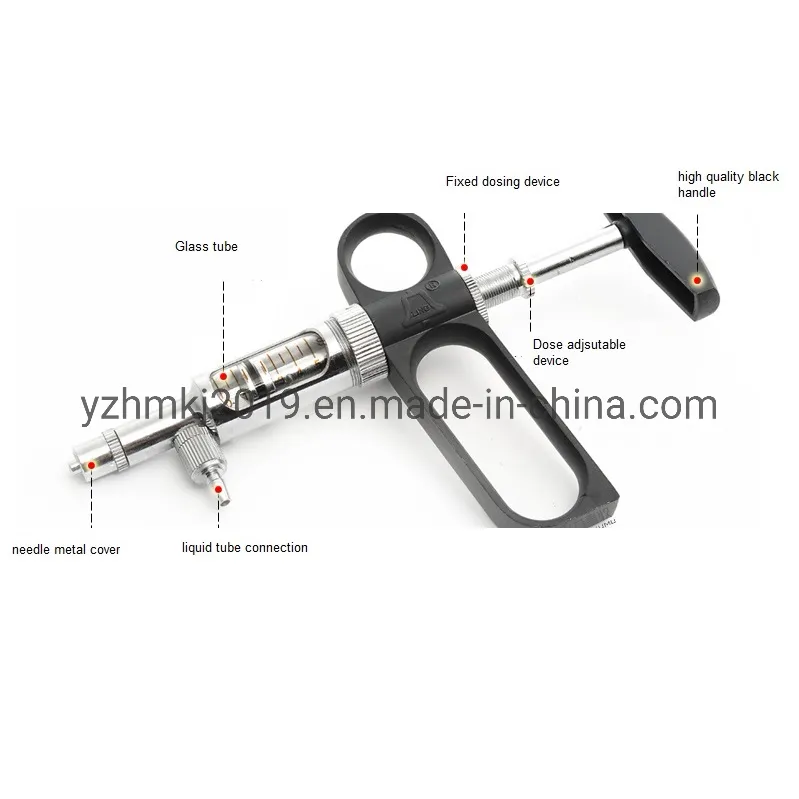 Cheapest Price Plastic Handle Syringe 0.1 Ml to 0.3ml Dose Vaccine Syringe
