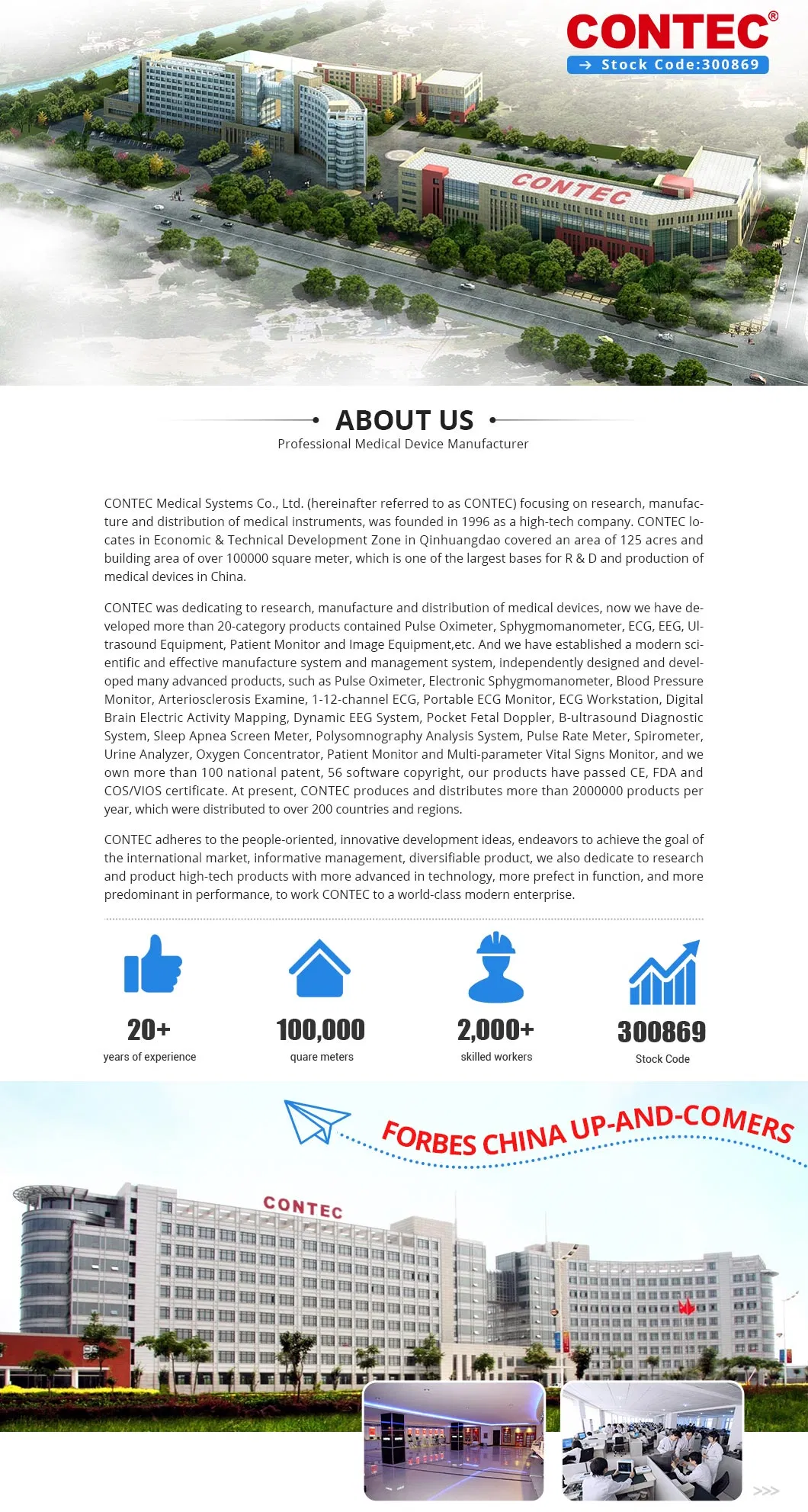 Contec Cms1700b-Vet Veterinary Instruments Color Doppler Ultrasound Machine