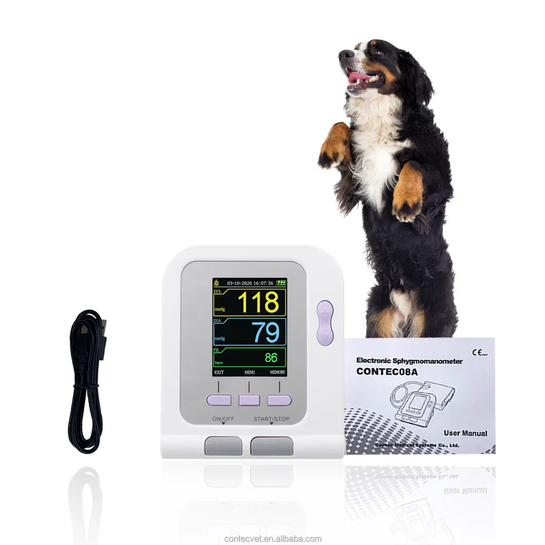 CONTEC08A-VET sphygmomanometer veterinary can measure blood pressure for animals