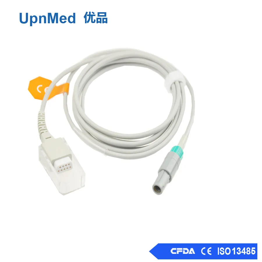 Contec Digital SpO2 Extension Cable, 5pin to dB9, 2.4m