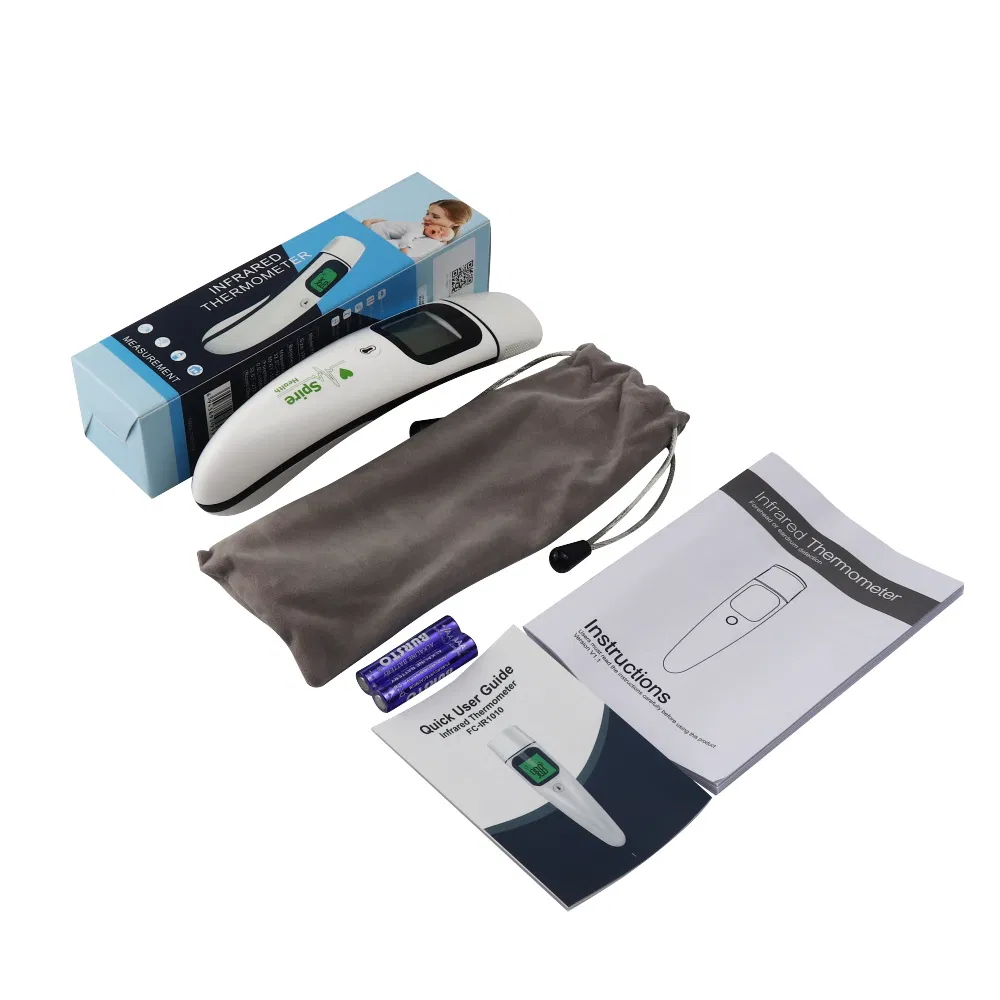 Digital Forehead and Ear Baby Thermometer Professional Infrared Temporal Fever Thermometer 1s Instant Accurate Reading for Baby Kids Adults Indoor