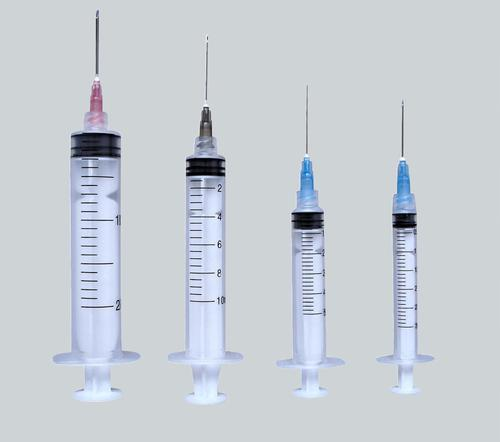 Disposable Hypodermic Syringe with Needle