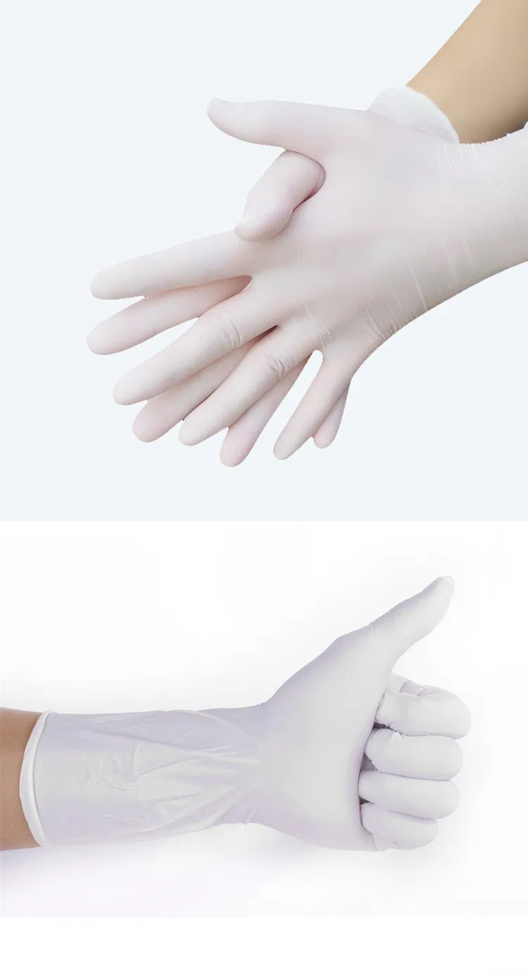 Disposable Nitrile Gloves Printed with Logo Food Nitrile Gloves Powder Free Nitrile Disposable Gloves