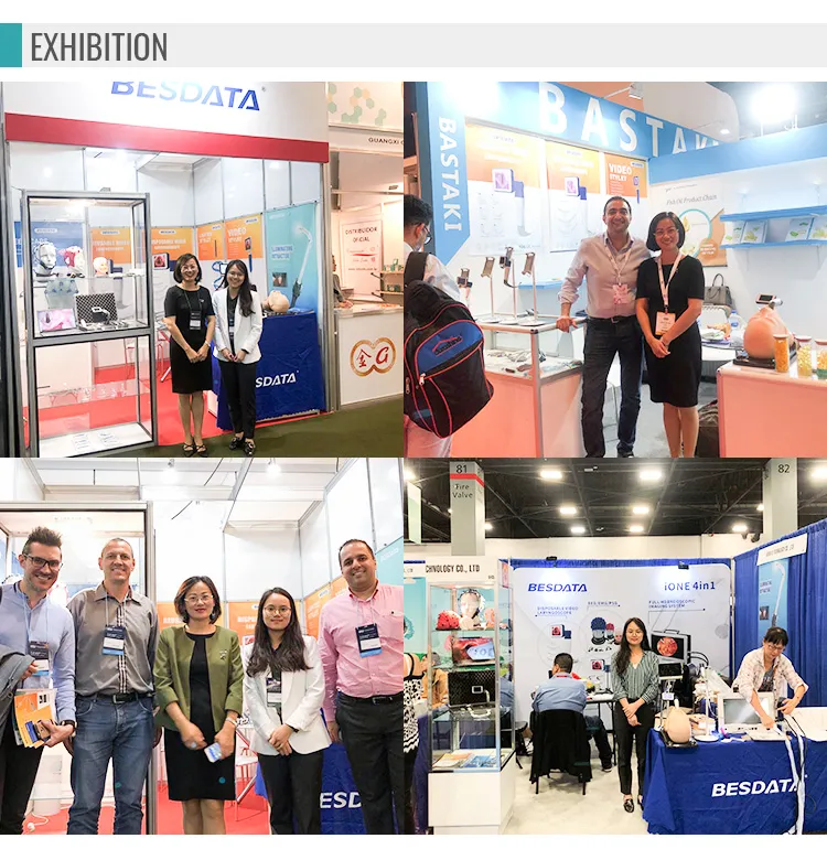 Disposable Video Laryngoscope with Mil0 Mac1 Mac3 Mac4 Single Use Plastic Blades for ICU