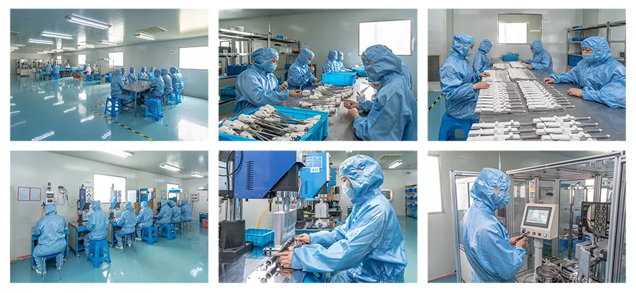 Double Staggered Rows of Titanium Staples Disposable Linear Cutter Stapler for Surgery