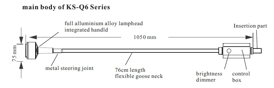 Easywell Directly Manufacture Ks-Q6s Touchless LED Examination Light