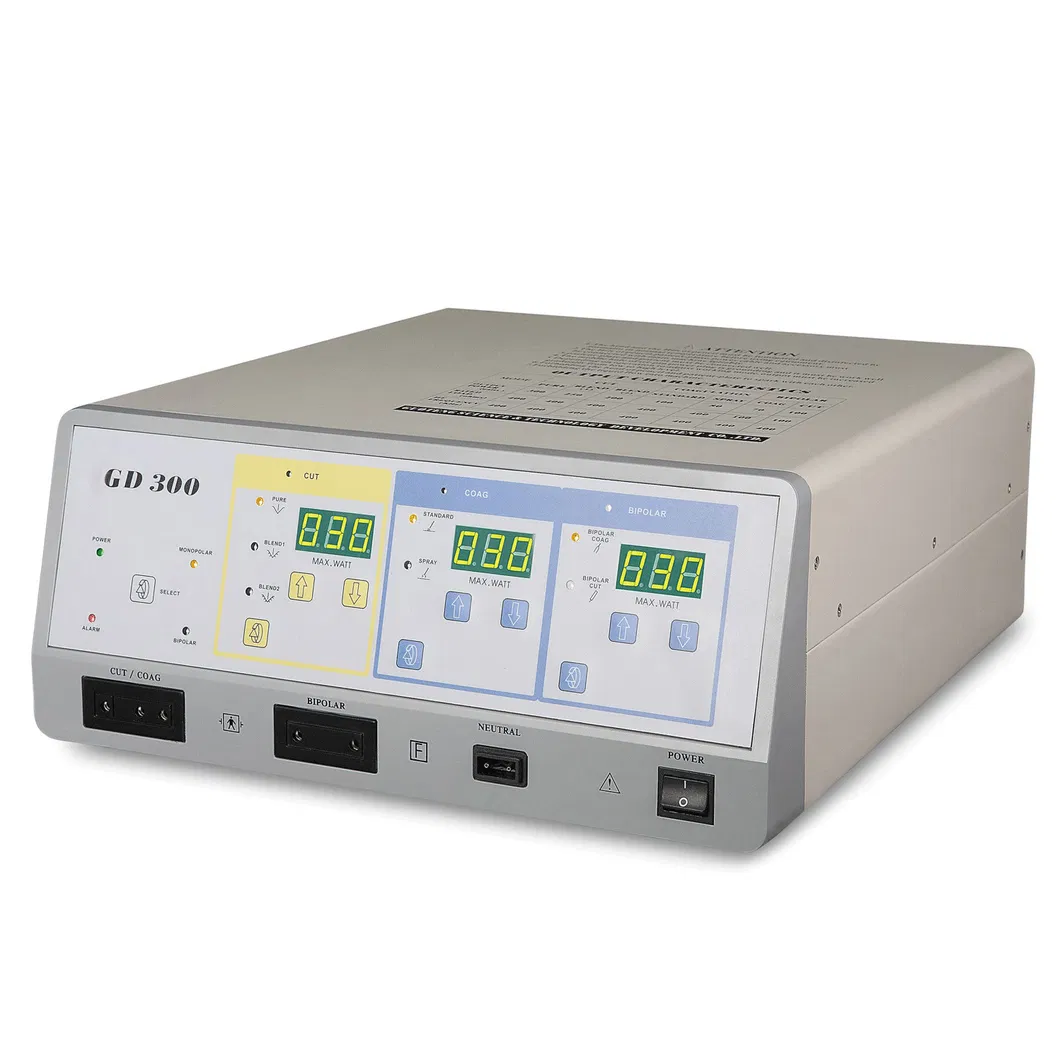 Electric Surgical Unit Electrosurgical Machine Electrotome Diathermy with Good Price (GD300)