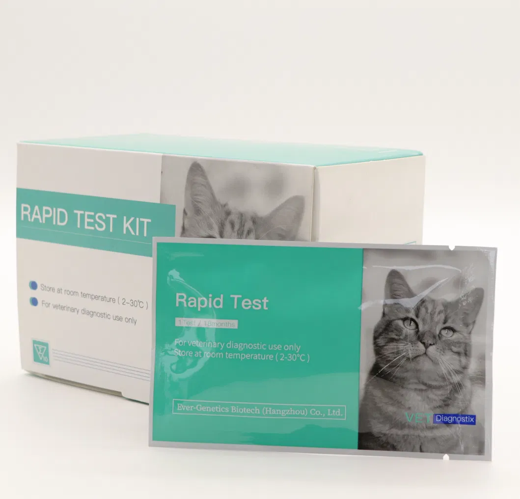 Fiv Felv Feline Immuno Deficiency Leukemia Veterinary Rapid Test Kit