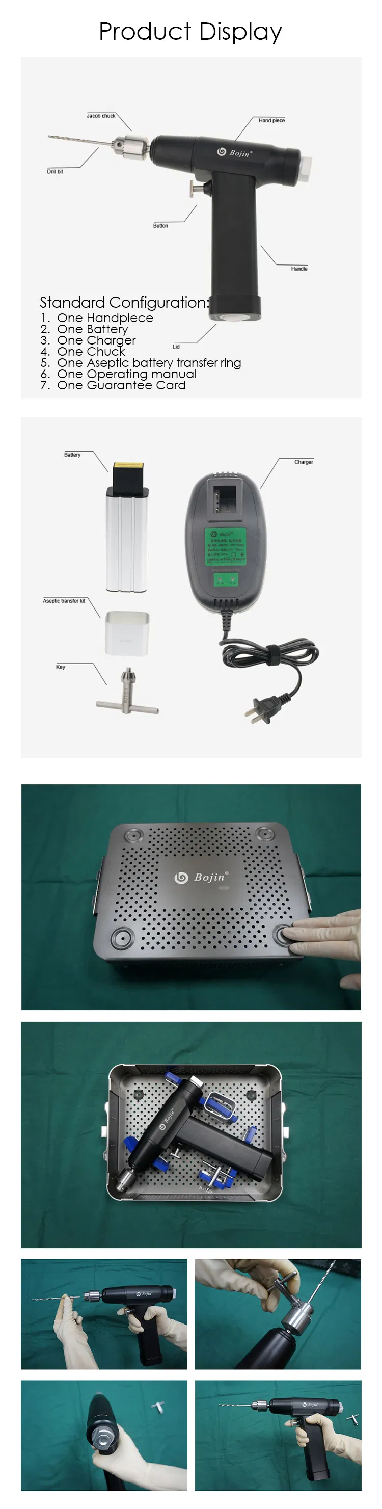 for Trauma Operation Bone Drill Bj1302