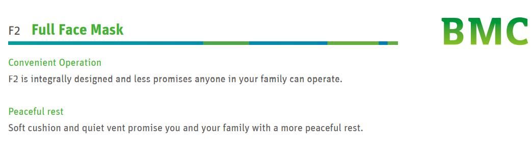 Good price NIV BIPAP CPAP full face silicone mask with headgear for breathing machine