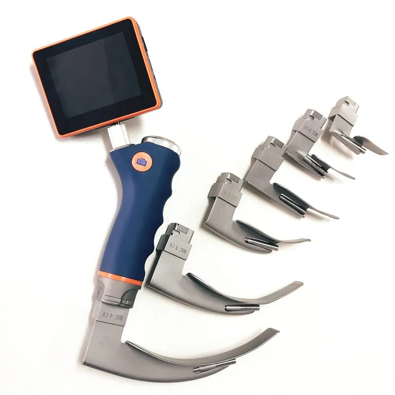 Hbl-1 Fiber Optic Video Anesthesia Laryngoscope Set