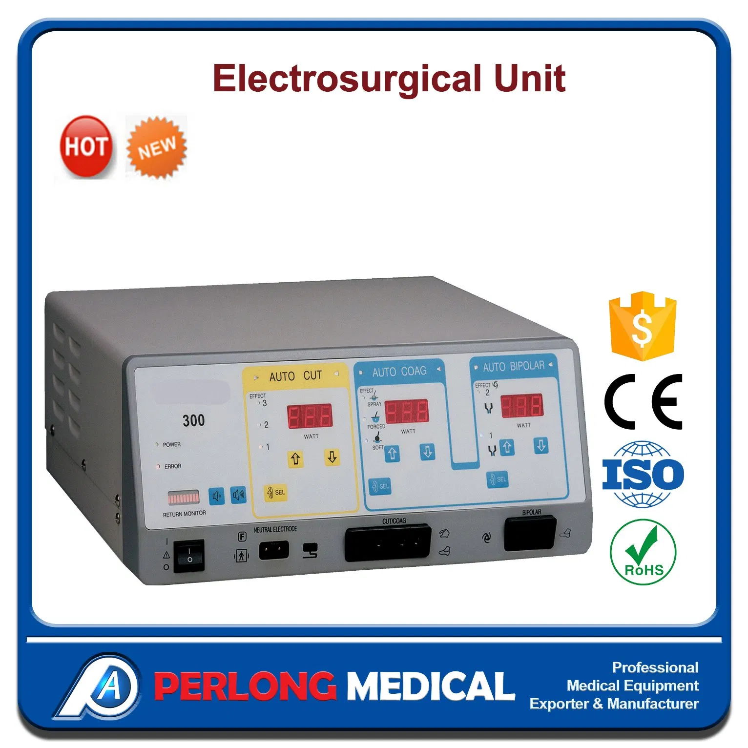 High Frequency Electrosurgical Unit for Hot Sale