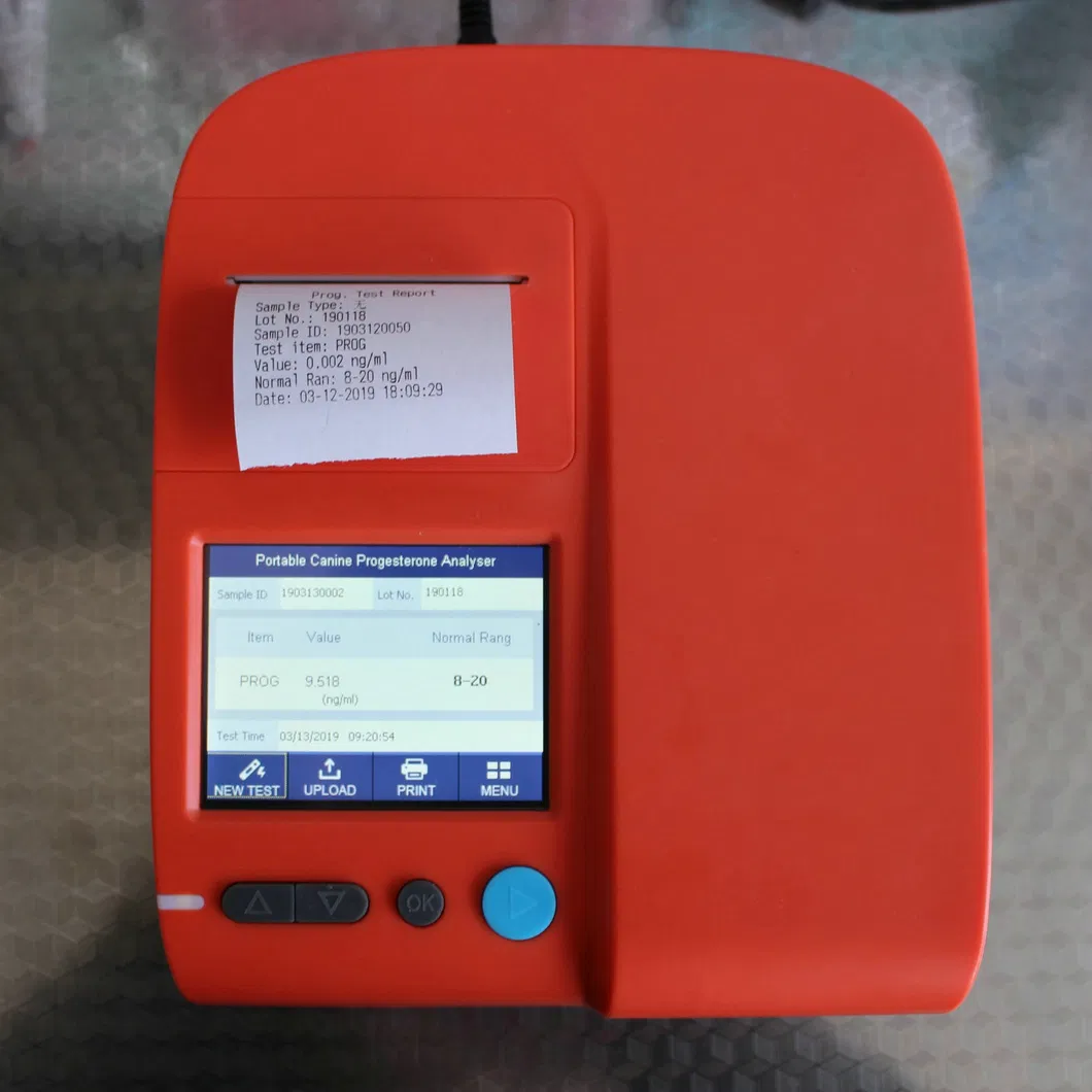 High Quality Compact Canine Progesterone Test Analyzer for Veterinary