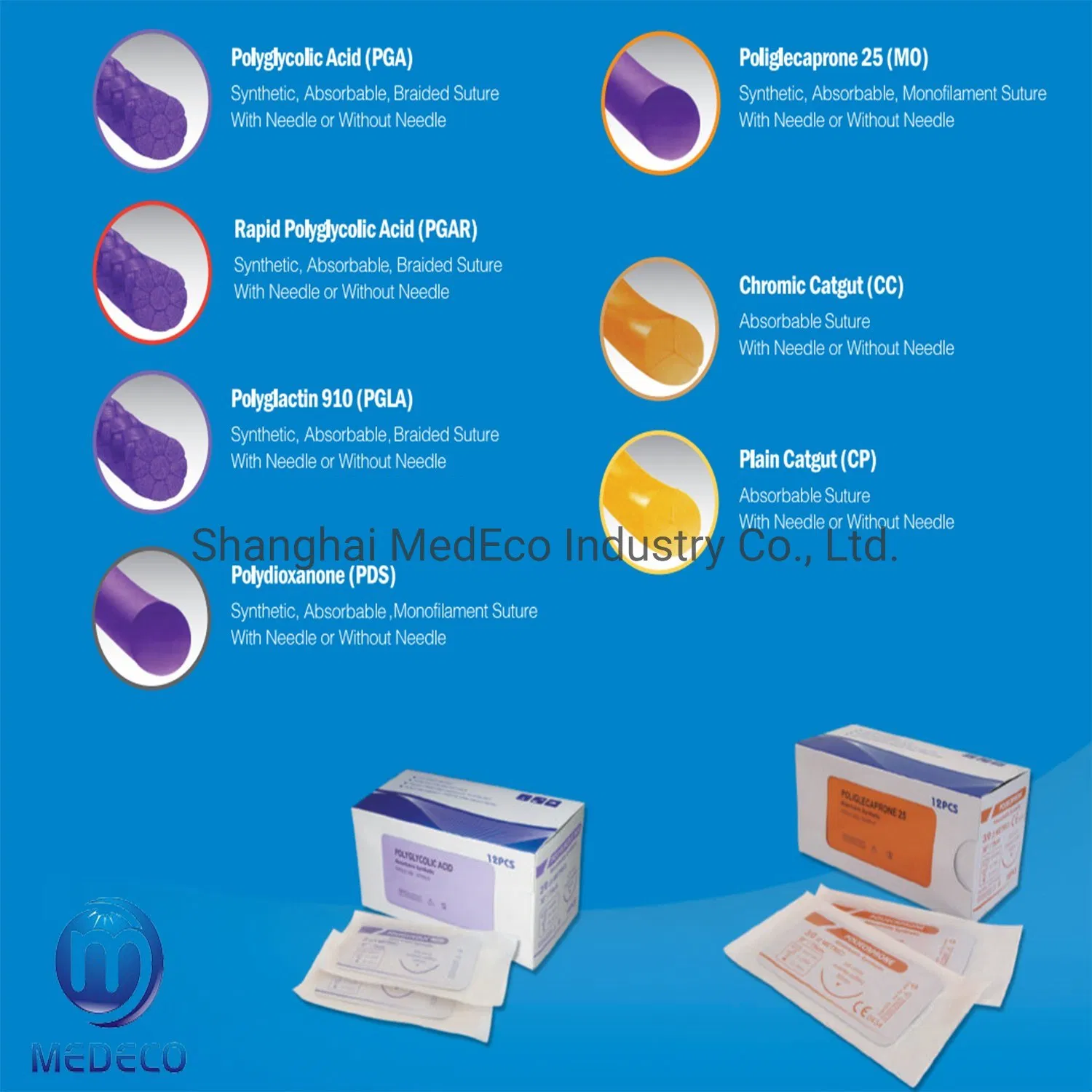Hospital Chromic Catgut Suture (CC) Mobility Aid Suture Needles