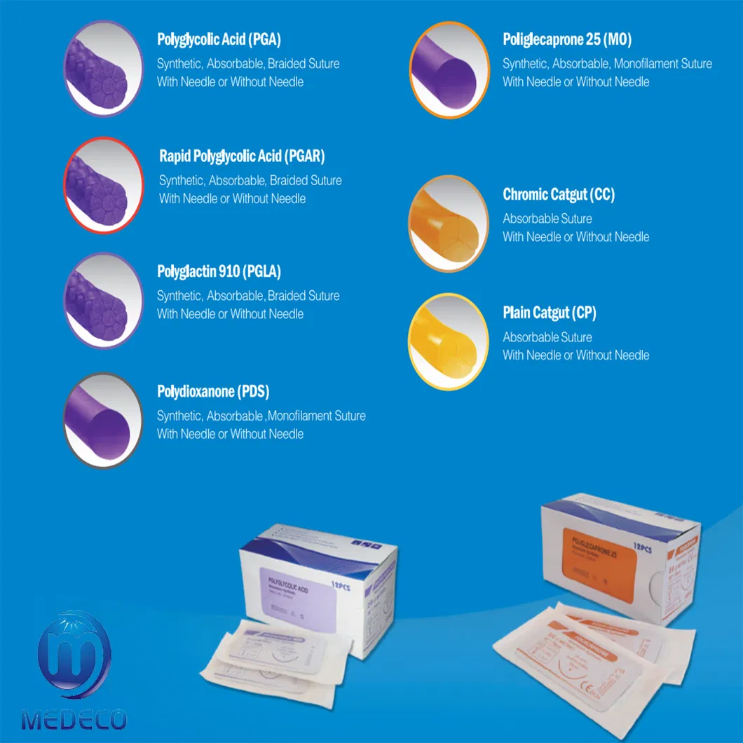 Hospital Chromic Catgut Suture (CC) Mobility Aid Suture Needles