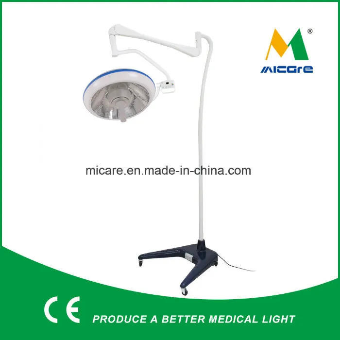 Hospital LED Shadowless Operating Lamp E500L Floor Mobile Type