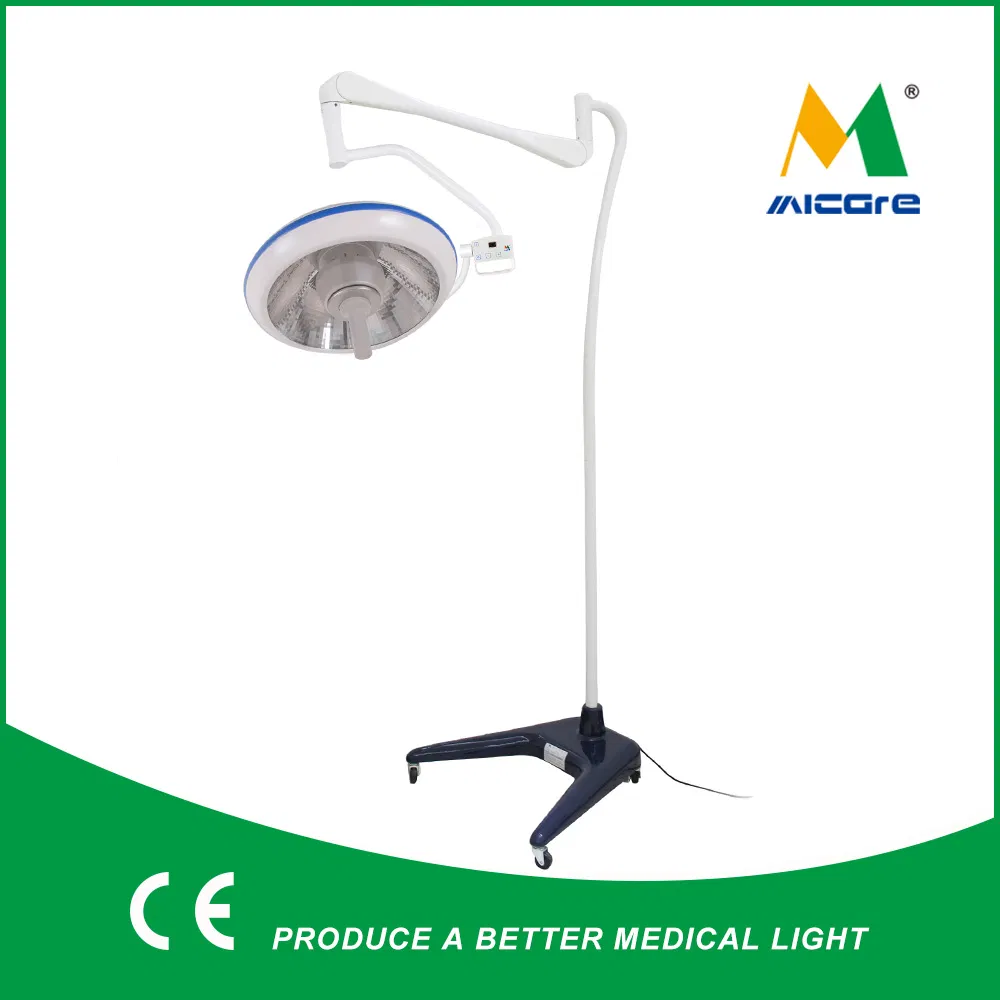 Hospital LED Shadowless Operating Lamp E500L Floor Mobile Type