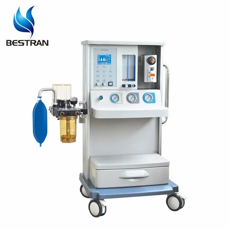 Hospital Medical Anesthesia Machine with Ippv, Sippv, Imv, Simv, Manual