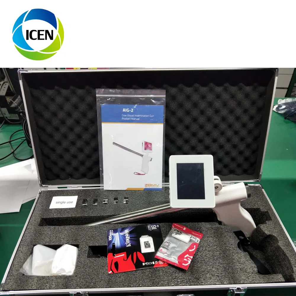in-Aig-2 Veterinary Digital Artificial Ai Visual Inssemination Gun with Camera for Cattle Cow