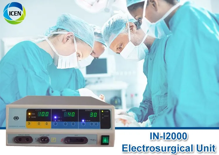 IN-I2000 High Frequency 5 Model Diathermy &nbsp;Electrosurgical Unit with mono-polar and bipolar function.