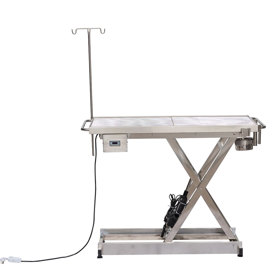 in-V001 Portable Animal Operation Table Medical Veterinary Operating Bed Electric Pet Operating Table Cheap Price
