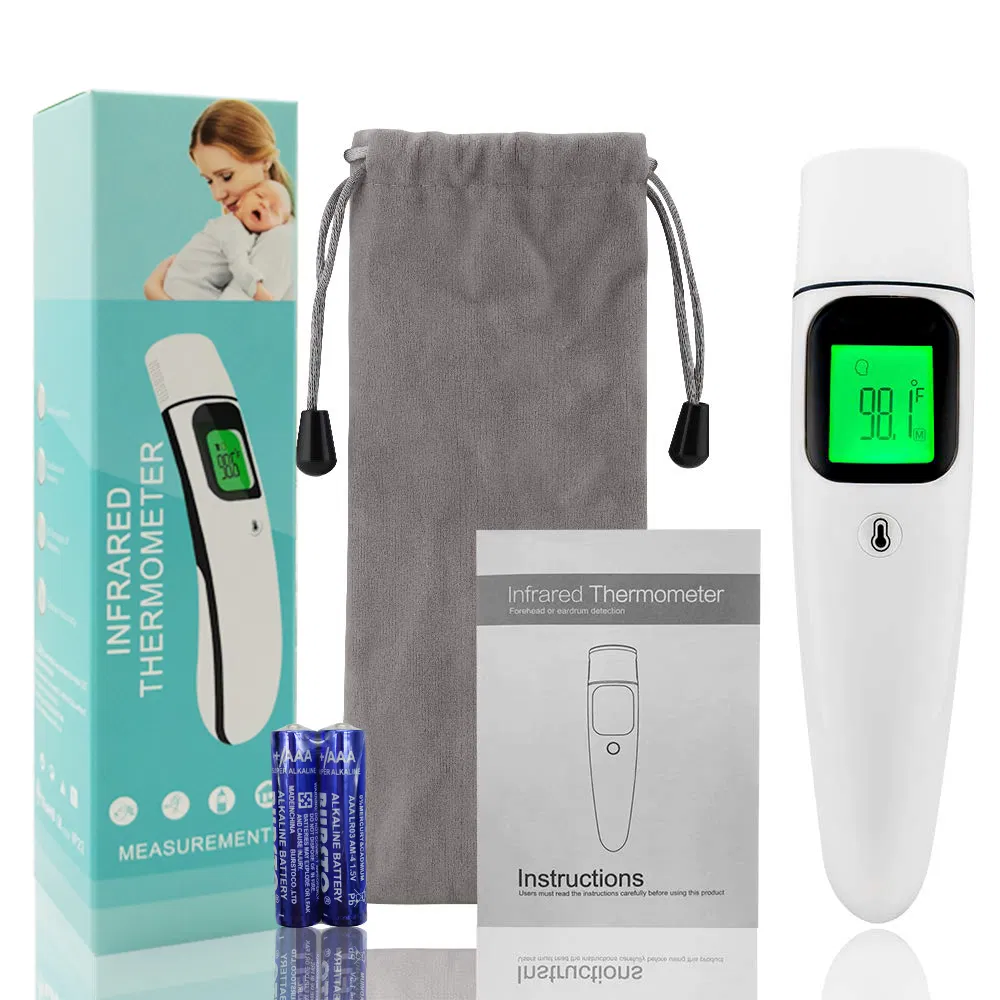 Infrared Baby Thermometer for Fever, Forehead and Ear Digital Thermometer, Medical Body Temporal Thermometer