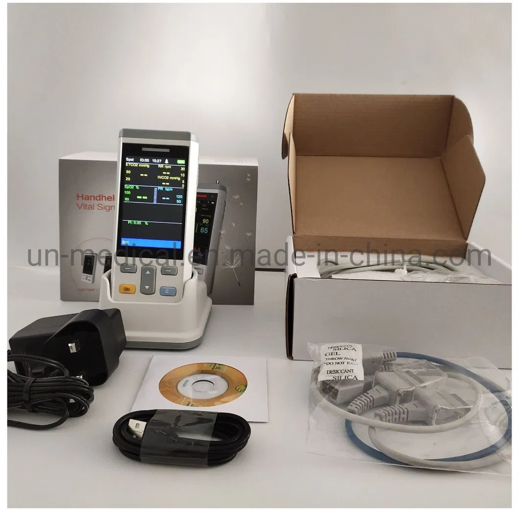 ISO Approved Rechargeable Pet Animal Veterinary Tabletop Pulse Oximeter