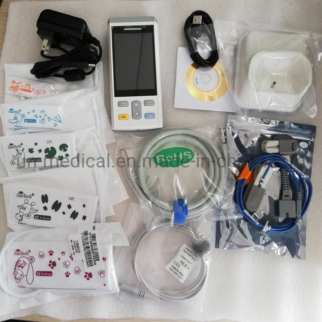 ISO Approved Rechargeable Pet Animal Veterinary Tabletop Pulse Oximeter