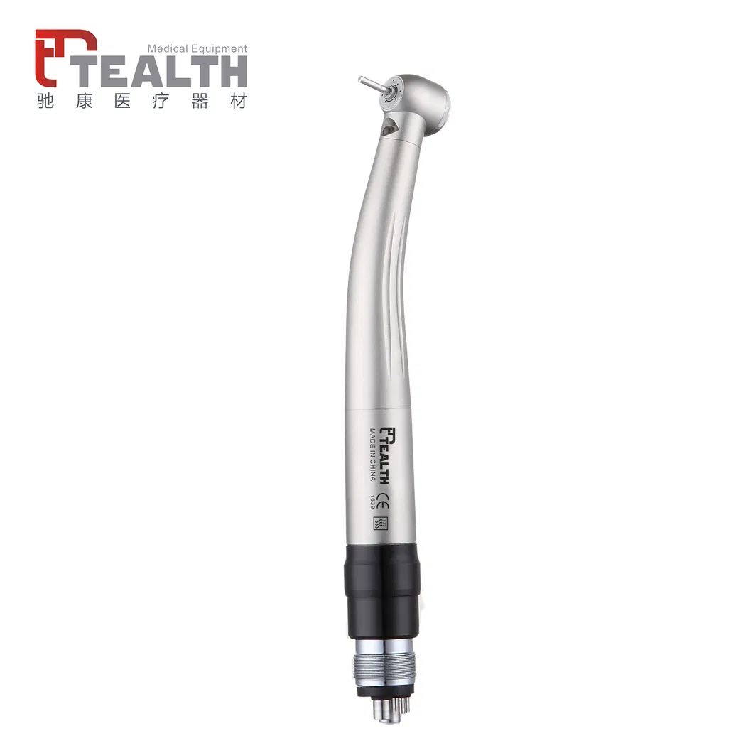 LED High Speed Dental Handpiece + 4 Hole Multiflex Coupler Fits NSK