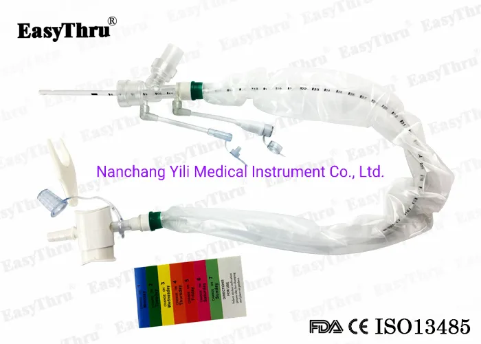 Medical 72h/24h Closed Suction Catheter System Medical Equipment