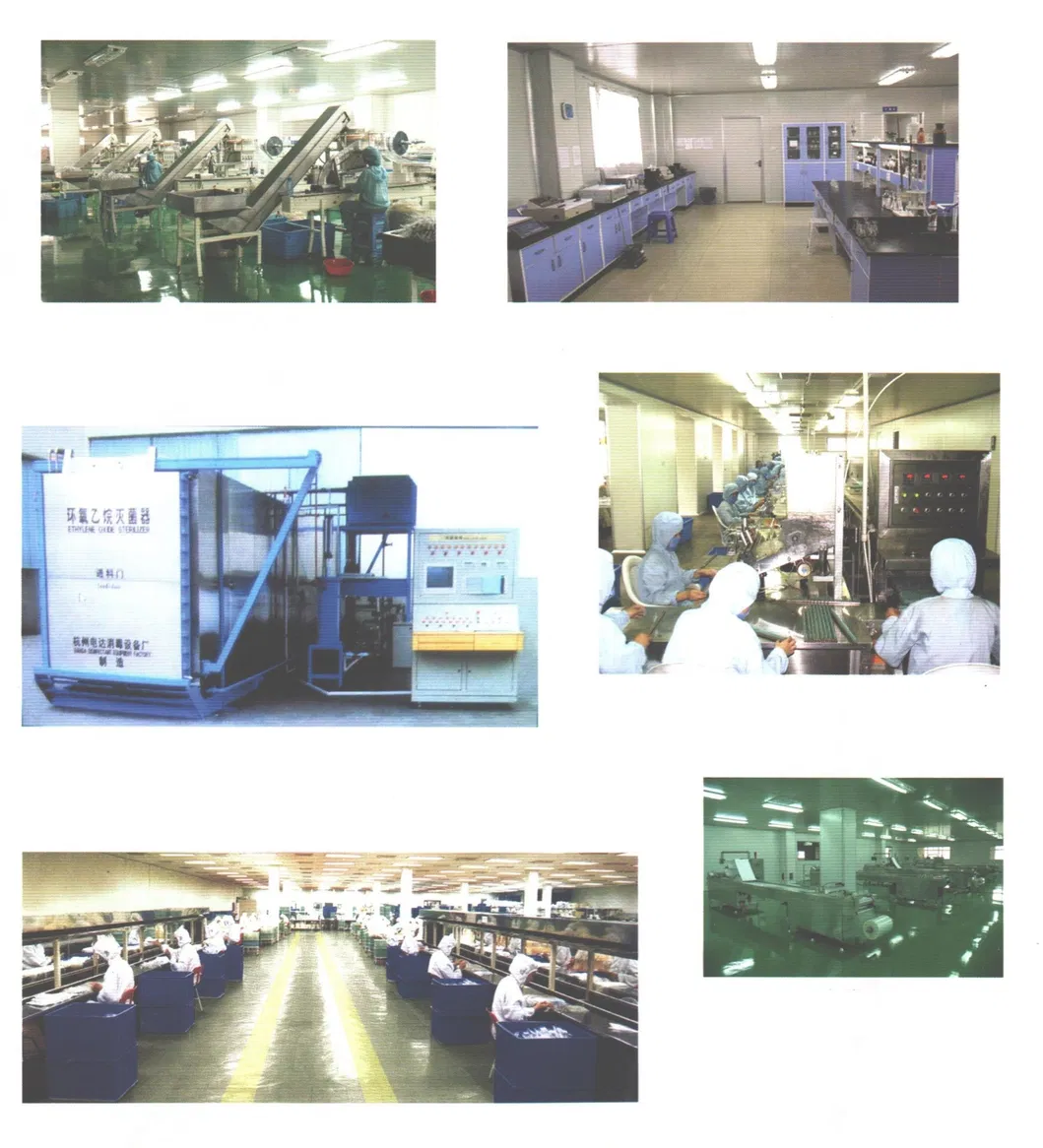 Medical Disposable Blood Transfusion Set IV Giving Set with Needle