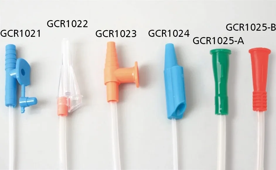 Medical Grade PVC Sterile Disposable Suction Catheter From 6fr to 24fr