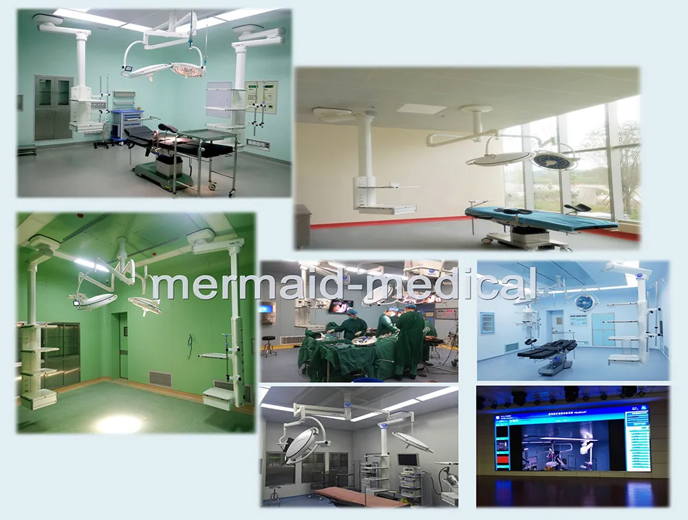 Medical Tower Crane Arm Suspension Pendant Bridge (Apart Dry-Wet) Mep-120cc