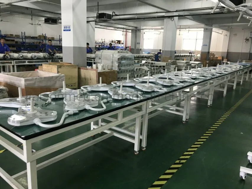 Mn-Ol001 Surgical Lamp Double Arm LED Operating Lamp