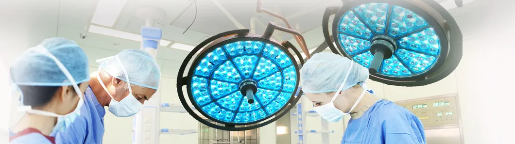 Mobile Medical Shadowless Lamp Portable Operation Operating Room LED Surgical Light