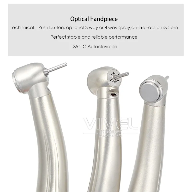 NSK Optical Handpiece 6hole Dental Turbine with Light Kavo Coupler