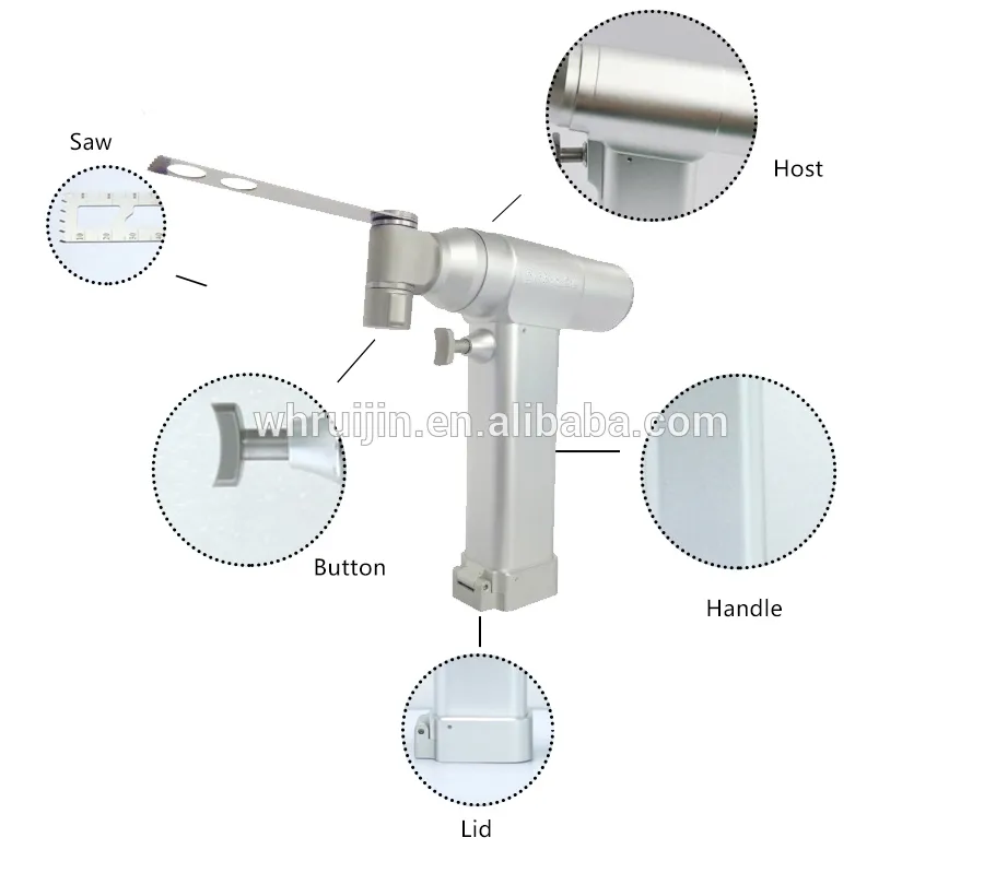 Orthopedic Surgical Sagittal Bone Cutting Saw for Joint Surgery (NS-1011)